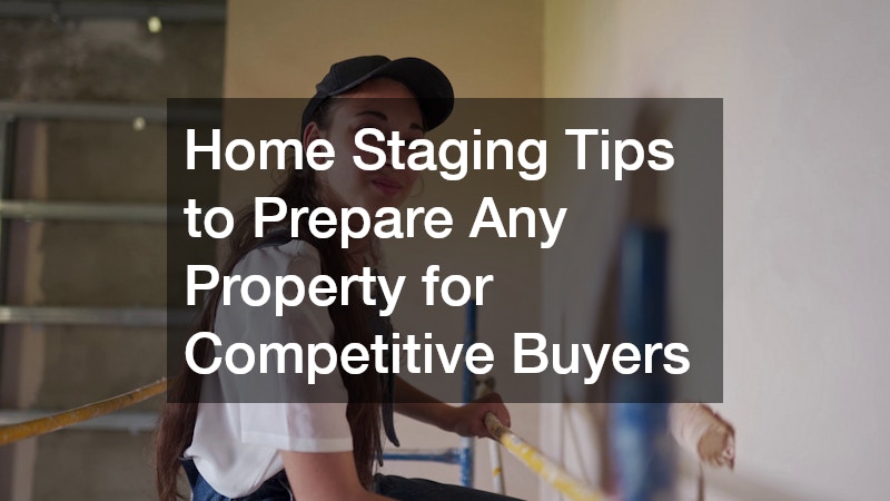 Home Staging Tips to Prepare Any Property for Competitive Buyers